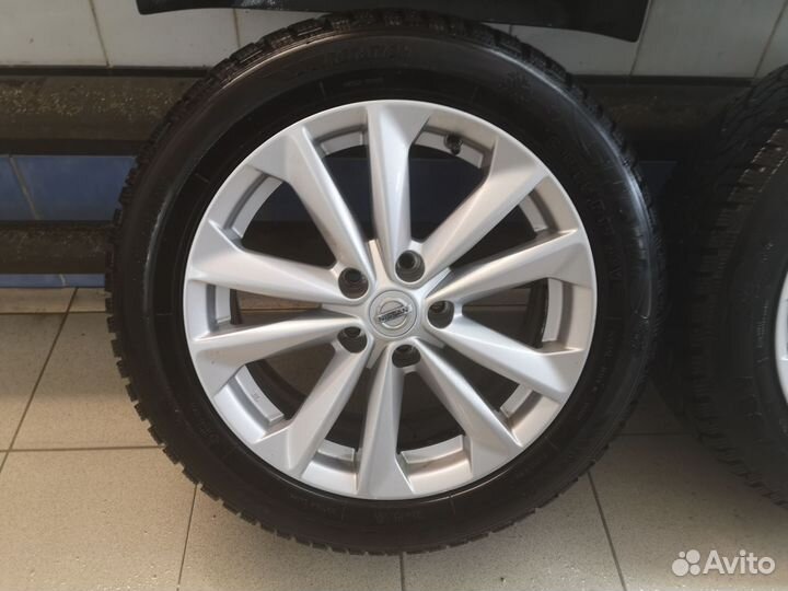 Колеса зимние Nissan qashqai r17