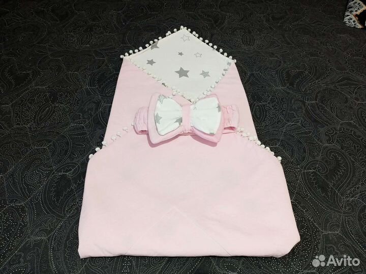 Конверт на выписку летний для девочки