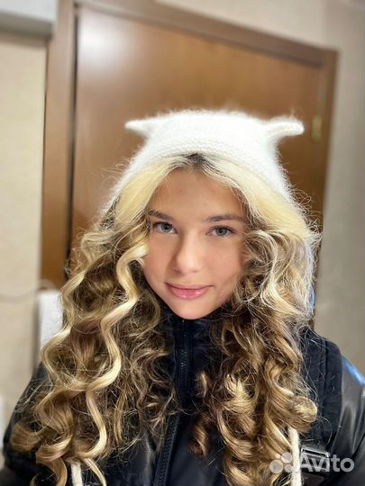 Чепчик с ушками