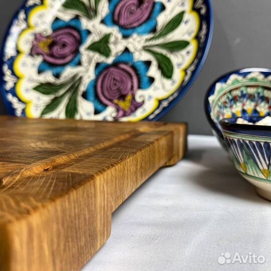 Торцевая доска дуб 25х30