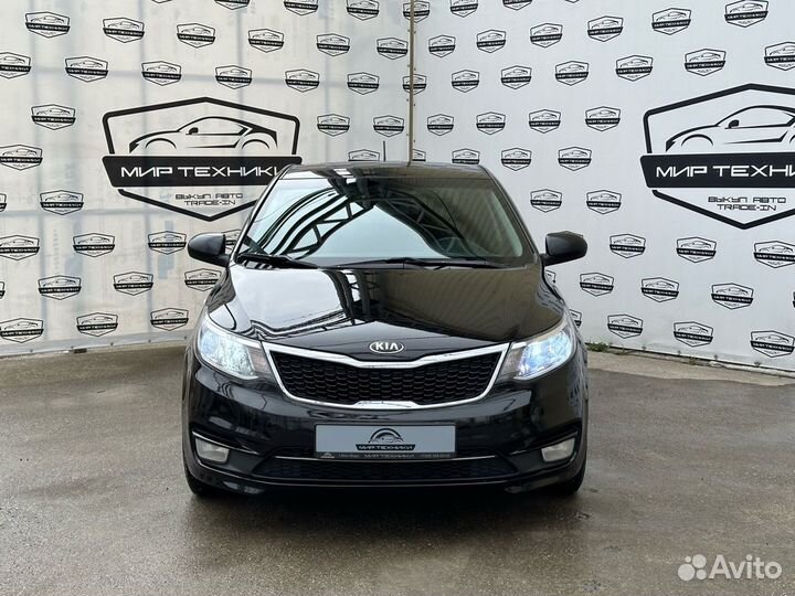 Kia Rio 1.6 МТ, 2015, 210 613 км