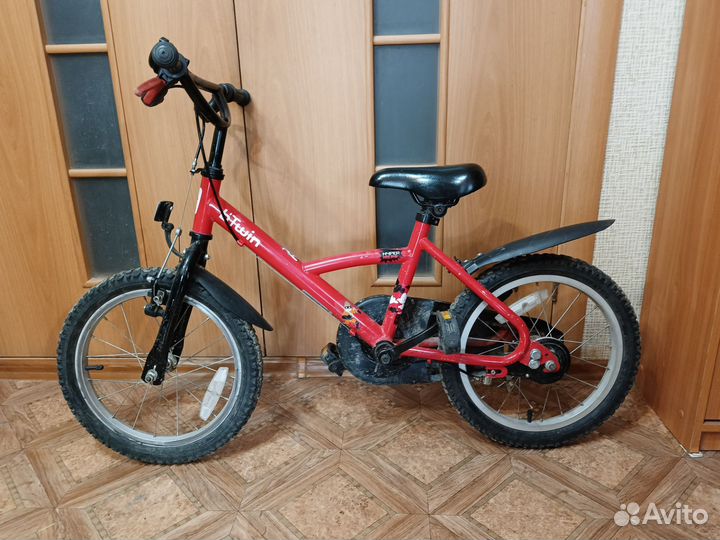 Детский велосипед btwin 16