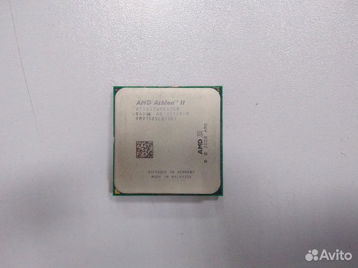 Процессор AMD Athlon II X4 640, sAM3