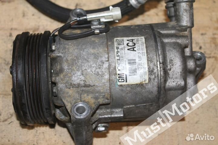 Компрессор кондиционера Opel Astra H 1.6 1.8