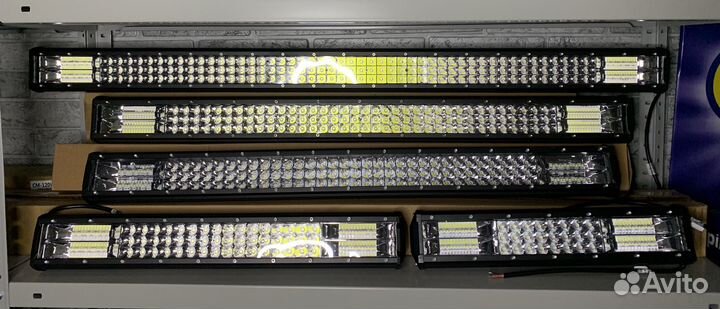 Светодиодная балка 87-120см (470-648W)