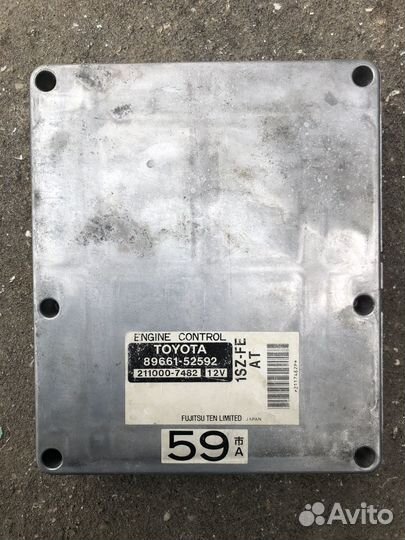 Компьютер Тойота Vitz SCP10