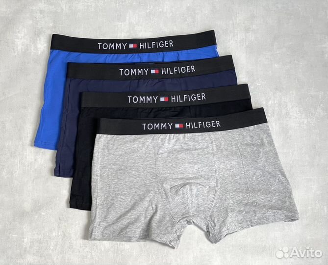 Трусы Tommy Hilfiger 4 штуки (52-60 размер)