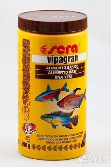 Sera корм для рыб, тонущие гранулы 1 л