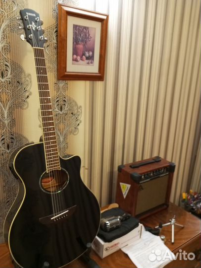 Э/акустикеYamaha APX600.Volta.Behringer