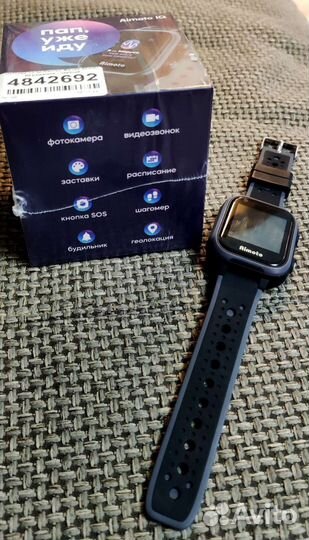 Часы-телефон Кнопка жизни детские Aimoto IQ 4G