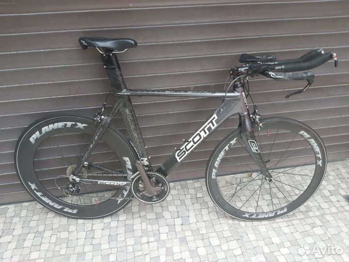 Шоссейный карбоновый велосипед разделочный Scott