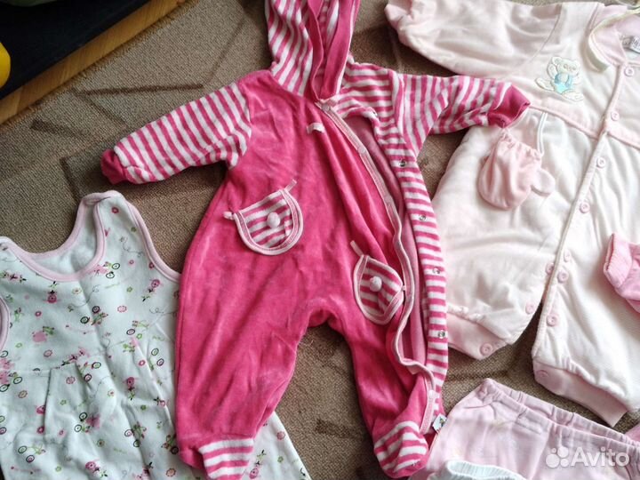 Пакет для девочки на весну-лето62-68см цена за все