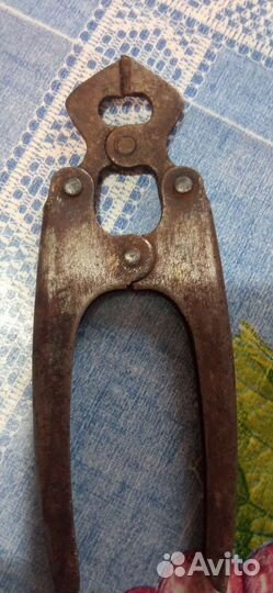 Старинные кусачки для сахара(импорт)