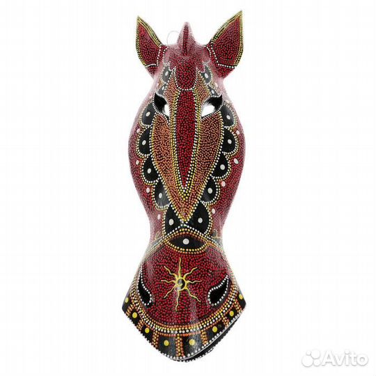 Маска 'Зебра' дерево 50х15х7 см