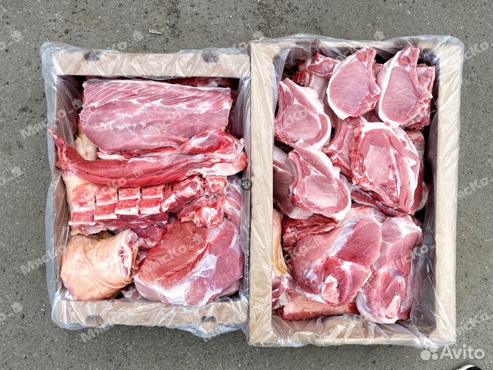 Парная свиная полутуша разделка от 35 кг Кингисепп
