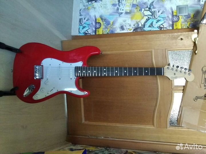Электрогитара fender squier mm stratocaster