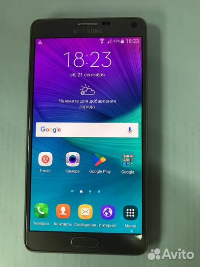 Samsung Galaxy Note 4 SM-N910C, 3/32 ГБ