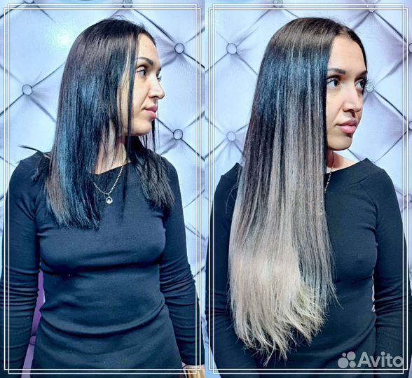 Наращивание волос в рассрочку