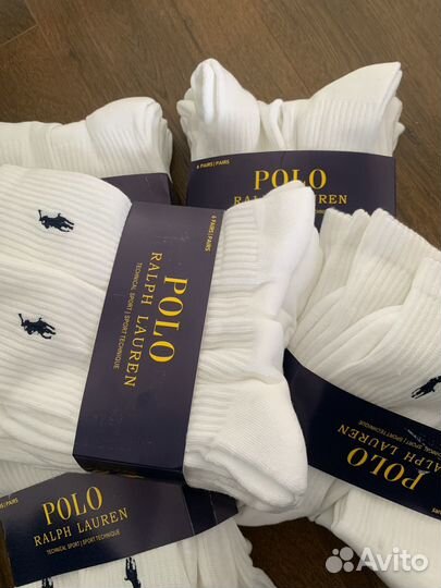 Носки Polo Ralph Lauren 6 пар