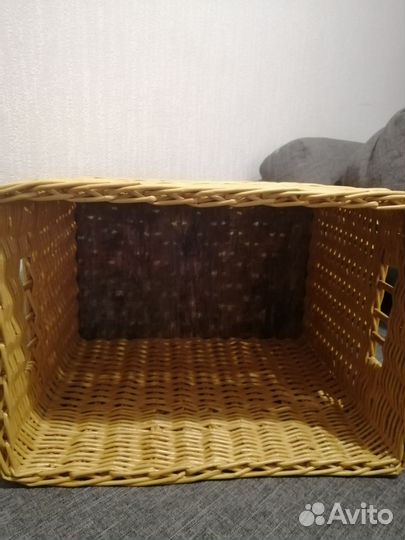 Корзина плетеная для хранения