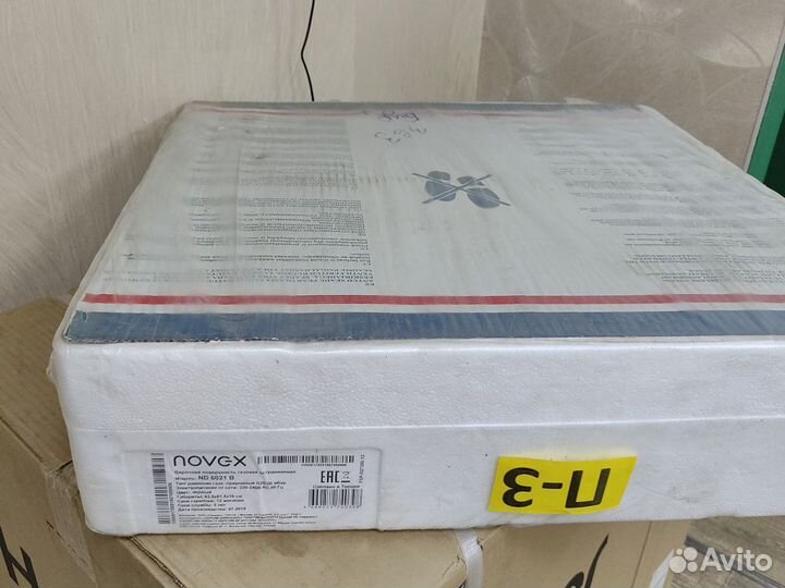 Новая встраиваемая газовая варочная панель Novex