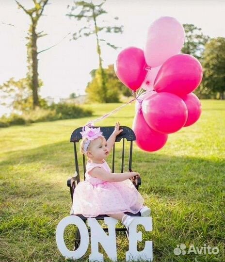 Буквы ONE для фотосессии