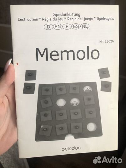 Хитовая игра memolo beleduc