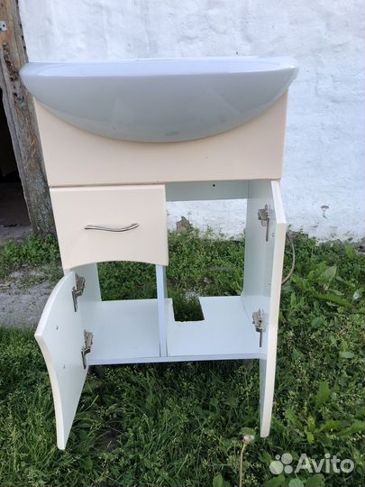 Тумба с раковиной для ванной бу