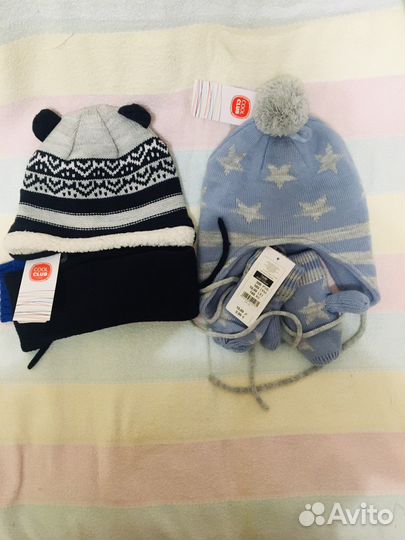 Детские шапочки. Микс брендов