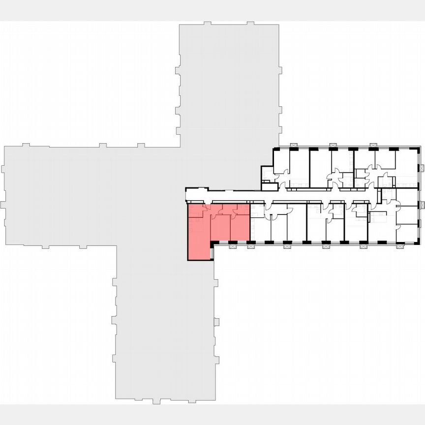 2-к. апартаменты, 73,6 м², 5/30 эт.