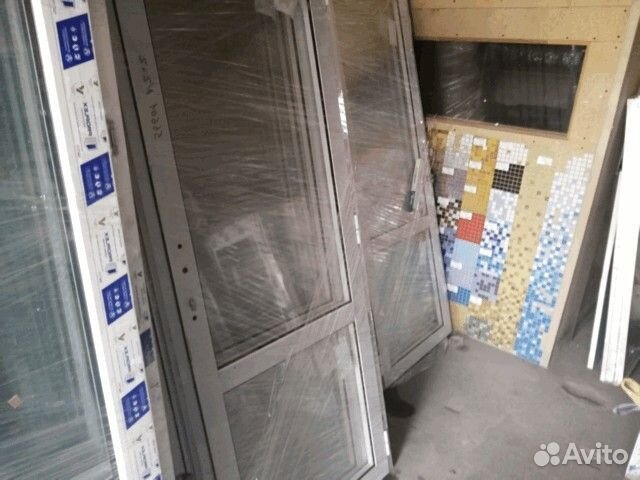 Готовые двери 80х200 из алюминия