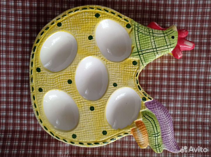 Набор на Пасху. Тарелка и масленка