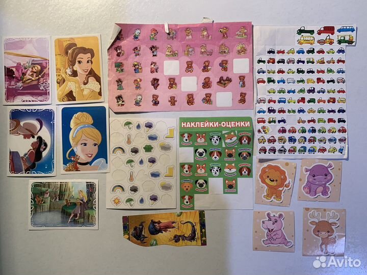 Наклейки милые детские
