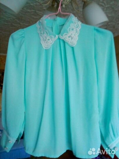 Блузка для школы, новая,размер 34