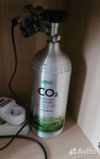 Система CO2 для аквариума ista (2л+ редуктор с эм)