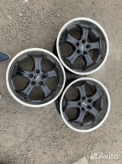 Диски бмв r20 разноширокие (спорт пакет) alutec