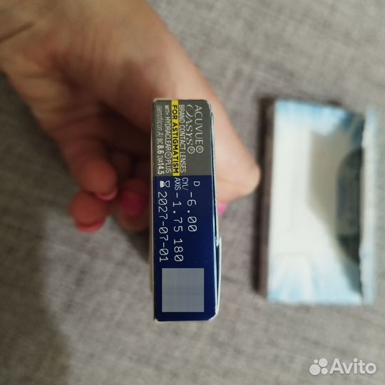 Линзы контактные acuvue oasys астигматические