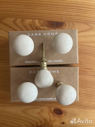 Мебельные ручки zara home, 5 шт