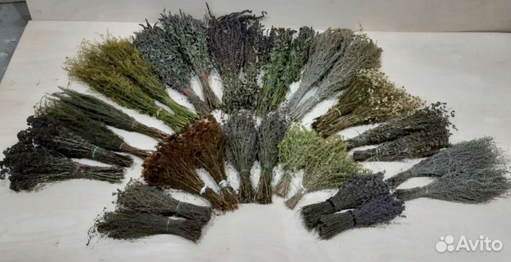 Веники для бани,травы