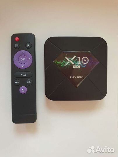 Приставка R-TV BOX X10 PRO 4K Ultra HD