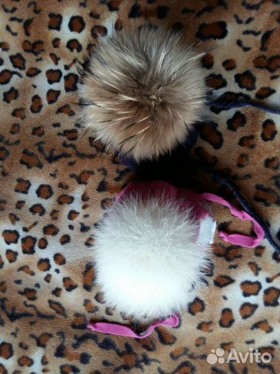 Шапка зимняя. Пуховик MesAmi 128-134р