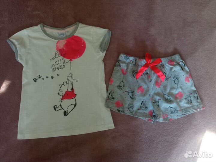 Вещи пакетом для девочки 116 122