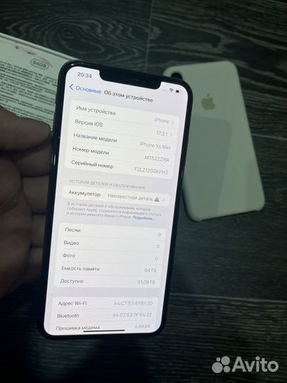 iPhone Xs Max, 64 ГБ