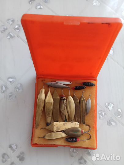 Набор зимних блёсен СССР