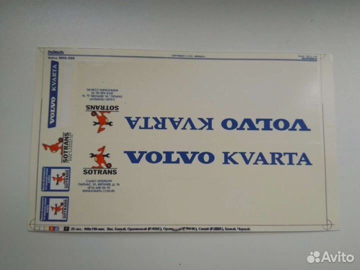 Декали на модели