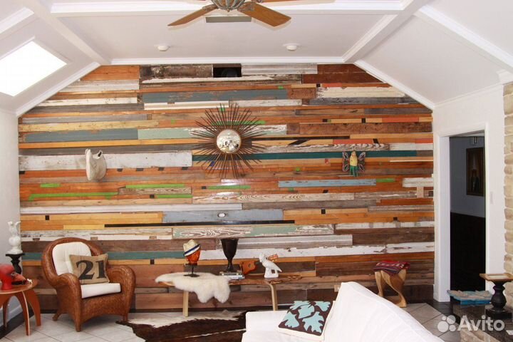 Амбарная доска для интерьера