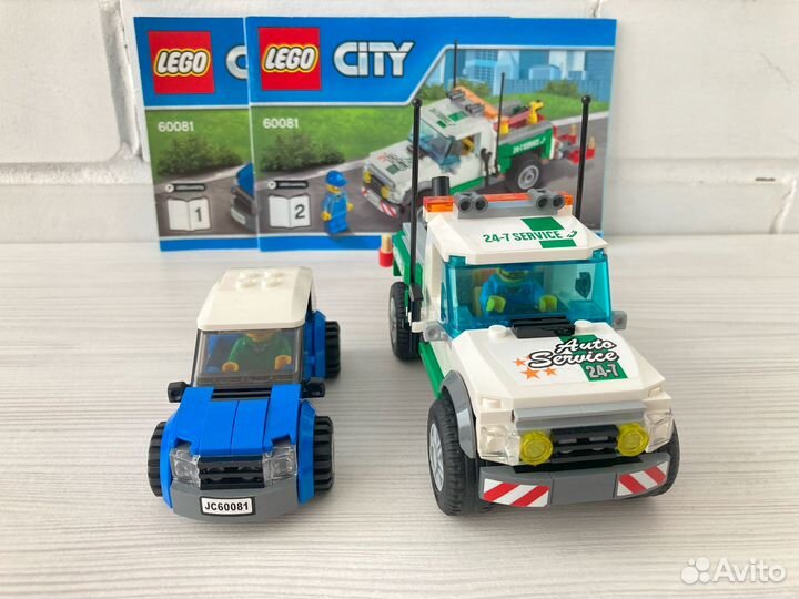 Lego City 60081 Буксировщик автомобилей
