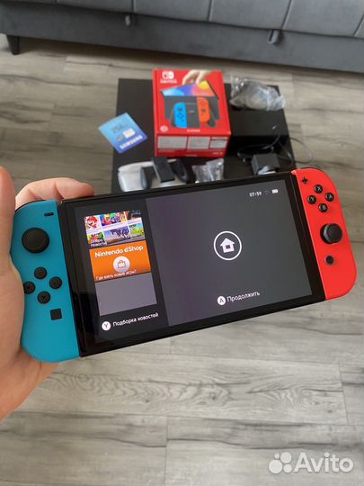 Nintendo Switch Oled прошитая