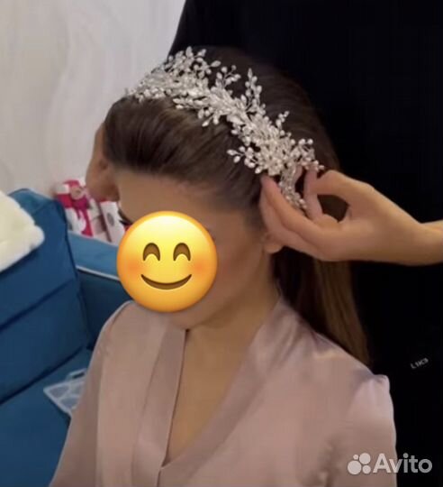 Украшение на голову вечернее