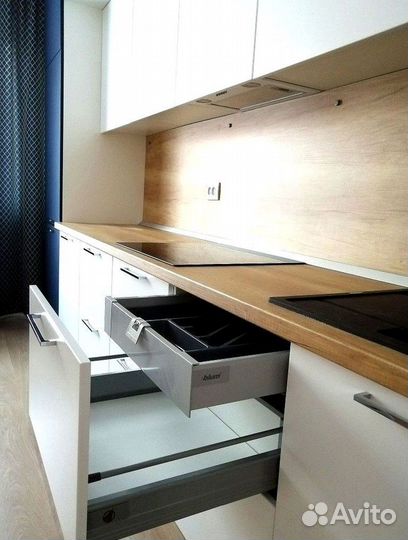 Современная кухня на заказ мдф фасады